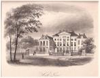 Apeldoorn. Het Loo 1841 Uitg. Reding, Antiek en Kunst, Kunst | Etsen en Gravures, Ophalen of Verzenden