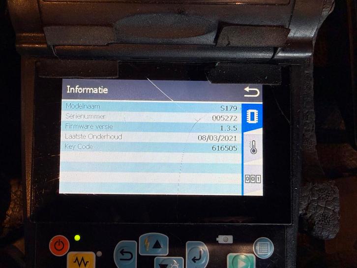 Fitel S179 Glasvezel Lasapparaat, Zakelijke goederen, Machines en Bouw | Industrie en Techniek, Ophalen of Verzenden