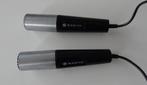 2 x Vintage Sanyo Microphone - Jaren 70, Muziek en Instrumenten, Microfoons, Ophalen, Zo goed als nieuw