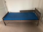 Kinderbed, formaat 70x160 cm, Huis en Inrichting, Slaapkamer | Bedden, Ophalen, Bruin, 190 cm of minder, Zo goed als nieuw