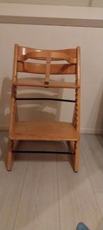 Tripp Trapp Kinderstoel - Beukenhout - Prima Staat, Ophalen, Gebruikt, Meegroeistoel, Gordel(s)