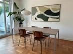 Gispen 1262 eetkamer stoelen 4 stuks vintage schoolstoelen, Huis en Inrichting, Stoelen, Ophalen, Gebruikt, Metaal, Zwart