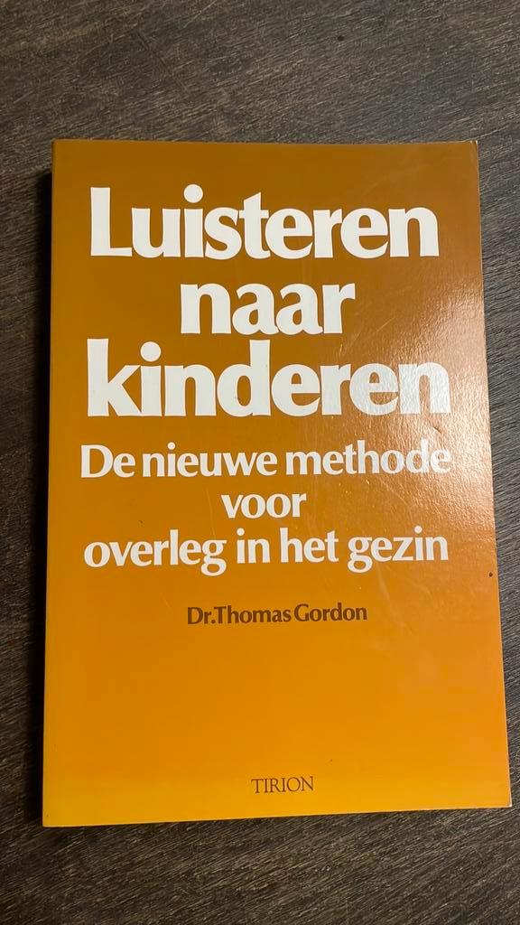 Thomas Gordon - Luisteren naar kinderen, Boeken, Wetenschap, Zo goed als nieuw, Sociale wetenschap, Ophalen of Verzenden