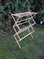 Houten kledingrek harmonica inklapbaar, Tuin en Terras, Ophalen of Verzenden, Zo goed als nieuw, Wasrek