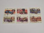 6 Afghanistan postzegels van 1984 met oude auto's, Verzenden, Gestempeld, Auto's
