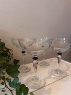 Set van 4 coupe champagne glazen leonardo glas, Antiek en Kunst, Antiek | Glas en Kristal, Ophalen of Verzenden