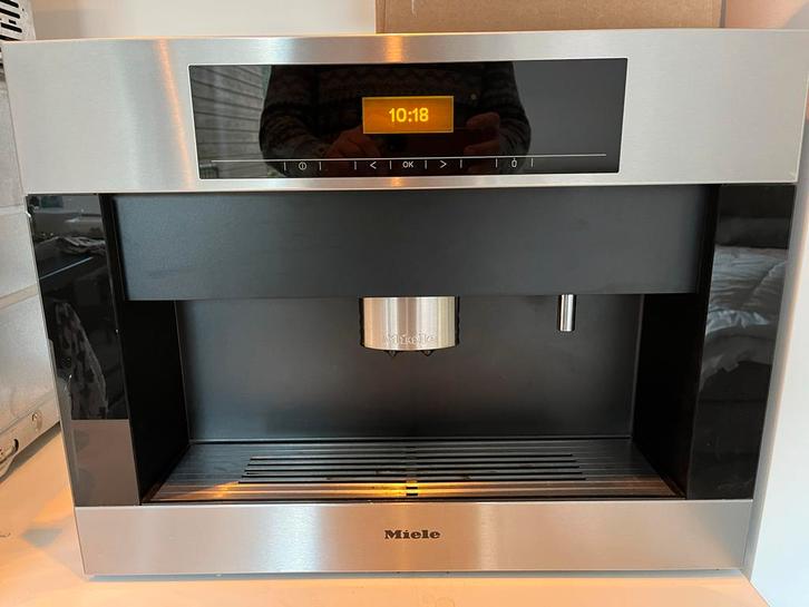 Miele CVA 5065 Inbouw Koffieapparaat Koffiemachine, Witgoed en Apparatuur, Koffiezetapparaten, Zo goed als nieuw, Koffiebonen