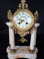 Antieke Portico Klok - Perfecte Staat, Antiek en Kunst, Ophalen of Verzenden