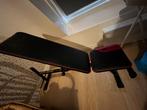 Benchpress Decathlon, Sport en Fitness, Ophalen, Benen, Gebruikt, Krachtstation