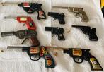 Verzameling 1950-60 blikken speelgoed pistooltjes,geweertjes, Antiek en Kunst, Antiek | Speelgoed, Ophalen