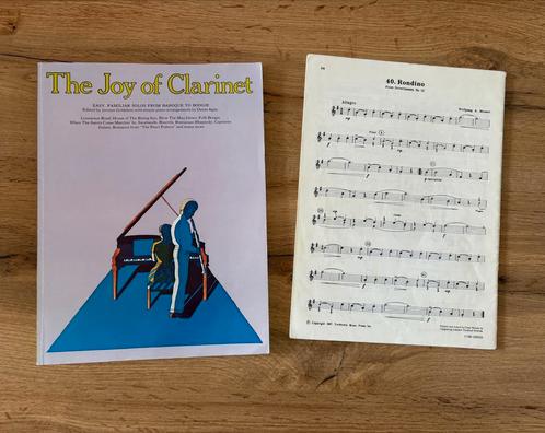 The Joy of Clarinet - Bladmuziek Klarinet & Piano, Muziek en Instrumenten, Bladmuziek, Gebruikt, Artiest of Componist, Klassiek