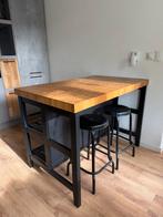 Keukeneiland IKEA vadholma incl barkrukken, Huis en Inrichting, Ophalen, Zo goed als nieuw