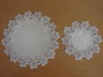 2 kleedjes met mooie randafwerking, Ophalen of Verzenden, Gebruikt
