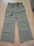 Broek met wijde pijpen - maat 42 - beige - 100% katoen NIEUW, Kleding | Dames, Broeken en Pantalons, Beige, Maat 42/44 (L), Nieuw