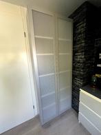 Billy Ikea boekenkast in grijs/mettalic, Ophalen, Kunststof, 200 cm of meer, 50 tot 100 cm