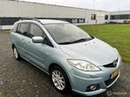 Mazda 5 1.8 Business 7Pers / APK / Airco / Cruise / 2 Schuif, Auto's, Stof, Gebruikt, 4 cilinders, Blauw