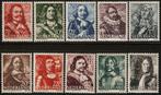 Nederland 412-421 serie zeehelden., Postzegels en Munten, Verzenden, Postfris