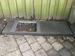 Aanrecht, graniet, Huis en Inrichting, Ophalen, Gebruikt, 150 tot 200 cm, Grijs