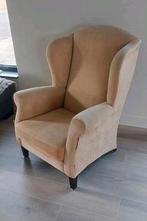 Fauteuil comfortabele oorstoel, Huis en Inrichting, Fauteuils, Ophalen, Gebruikt, Stof