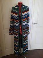 Enkellang gehaakt vest zig-zag motief, Ophalen of Verzenden, Zo goed als nieuw, Maat 38/40 (M), Overige kleuren