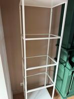 Vittsjo IKEA kast - wit met glas, Ophalen, Gebruikt