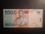 1000 rupiah Indonesië unc 2000, Ophalen of Verzenden, Zuidoost-Azië, Los biljet