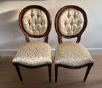 Eetkammer stoelen twee, Huis en Inrichting, Ophalen, Zo goed als nieuw, Hout, Twee
