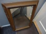 1x grote, gave, oude spiegel met houten lijst H 81.5cm B57cm, Huis en Inrichting, Woonaccessoires | Spiegels, Ophalen, Gebruikt