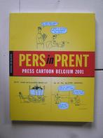 Pers in prent. Press Cartoon Belgium 2001, Eén stripboek, Ophalen of Verzenden, Zo goed als nieuw