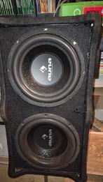 Auna subwoofer met 2x 12 inch speakers en ledverlichting, Ophalen of Verzenden