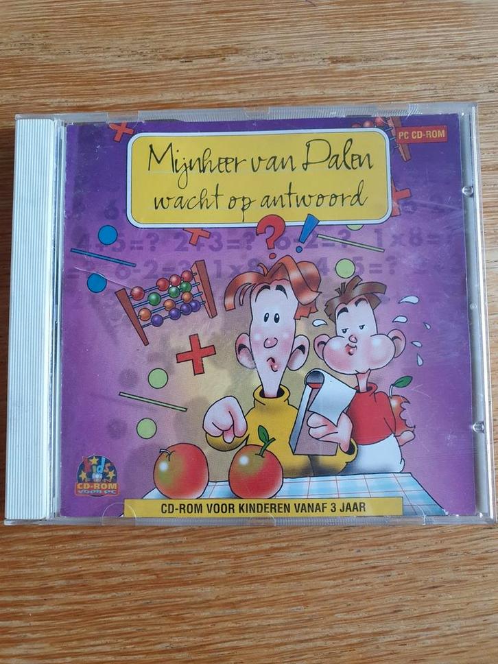 Mijnheer van Dalen - Rekenspel CD-ROM, Cd's en Dvd's, Cd's | Kinderen en Jeugd, Gebruikt, Educatief, 3 tot 5 jaar, Ophalen of Verzenden
