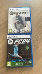 Te koop: fifa 23 en fifa 24 voor ps5, Spelcomputers en Games, Games | Sony PlayStation 5, Ophalen of Verzenden, Zo goed als nieuw