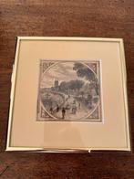 Antieke gravure van The Chelsea Embankment, Ophalen
