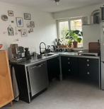 Udden, Ikea keukenblok + inductie + afzuigkap, Ophalen of Verzenden, Gebruikt, Wit, Enkelwandige keuken