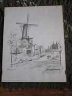 oude tekening v Victor de Coninck, Ophalen of Verzenden