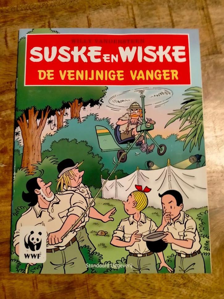 Suske en Wiske de Venijnige vanger plaatjes album stickers, Verzamelen, Stripfiguren, Zo goed als nieuw, Suske en Wiske, Ophalen of Verzenden