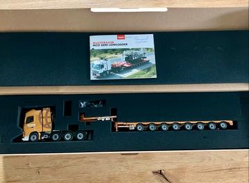 IMC Rensink Volvo fh16 met uitschuifbare dieplader beschikbaar voor biedingen