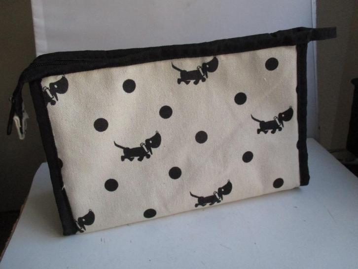 Takkie Toilettas~Make-up tasje~Katoen~Tasje~Make up, Kinderen en Baby's, Kinderkamer | Inrichting en Decoratie, Gebruikt, Overige typen