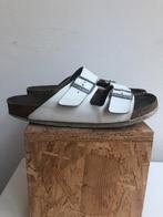 Birkenstock maat 41, Sandalen, Wit, Ophalen of Verzenden, Zo goed als nieuw
