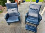 Twee Relax Fauteuils - Comfortabel en Stijlvol, Huis en Inrichting, Fauteuils, Ophalen, Gebruikt, 50 tot 75 cm, Leer