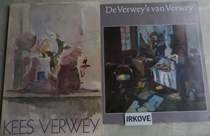 KEES VERWEY EN DE VERWEY'S VAN VERWEY * 2 Stuks *, Boeken, Kunst en Cultuur | Beeldend, Zo goed als nieuw, Schilder- en Tekenkunst