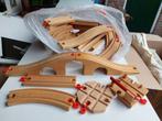 Houten Trein Set - 36 Stuks, Ophalen of Verzenden, Gebruikt, Overige typen