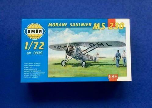 SMER 839 Morane Saulnier MS 230 1/72, Hobby en Vrije tijd, Modelbouw | Vliegtuigen en Helikopters, Nieuw, 1:72 tot 1:144, Overige merken