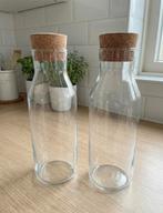 NIEUW: 2x IKEA 365+ Karaf met Kurk - Ophalen/Bezorgd, Glas of Glazen, Ophalen of Verzenden, Overige stijlen, Glas