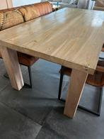 Massief geloogd kersenhouten eettafel, Huis en Inrichting, Tafels | Eettafels, Ophalen, Gebruikt, 200 cm of meer, 50 tot 100 cm