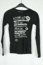 Zwart damesshirt met tekst. mt S Merk Outfitters Nation, Kleding | Dames, T-shirts, ., Zwart, Ophalen of Verzenden, Zo goed als nieuw