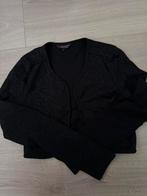 Bolero zwart/glitter 146/152, Ophalen, Gebruikt, Meisje, Trui of Vest