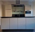 Siematic greeploos hoogglans topkwaliteit incl.apparatuur!!, Wit, Hoekkeuken, Graniet of Steen, Ophalen of Verzenden