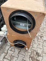 2x Softbox 2500m3 - Nieuwstaat - Samen voor €400, Ophalen of Verzenden, Zo goed als nieuw, Ventilator en Afzuiger