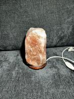 Zout lamp, Steen, Hout, Ophalen of Verzenden, Zo goed als nieuw